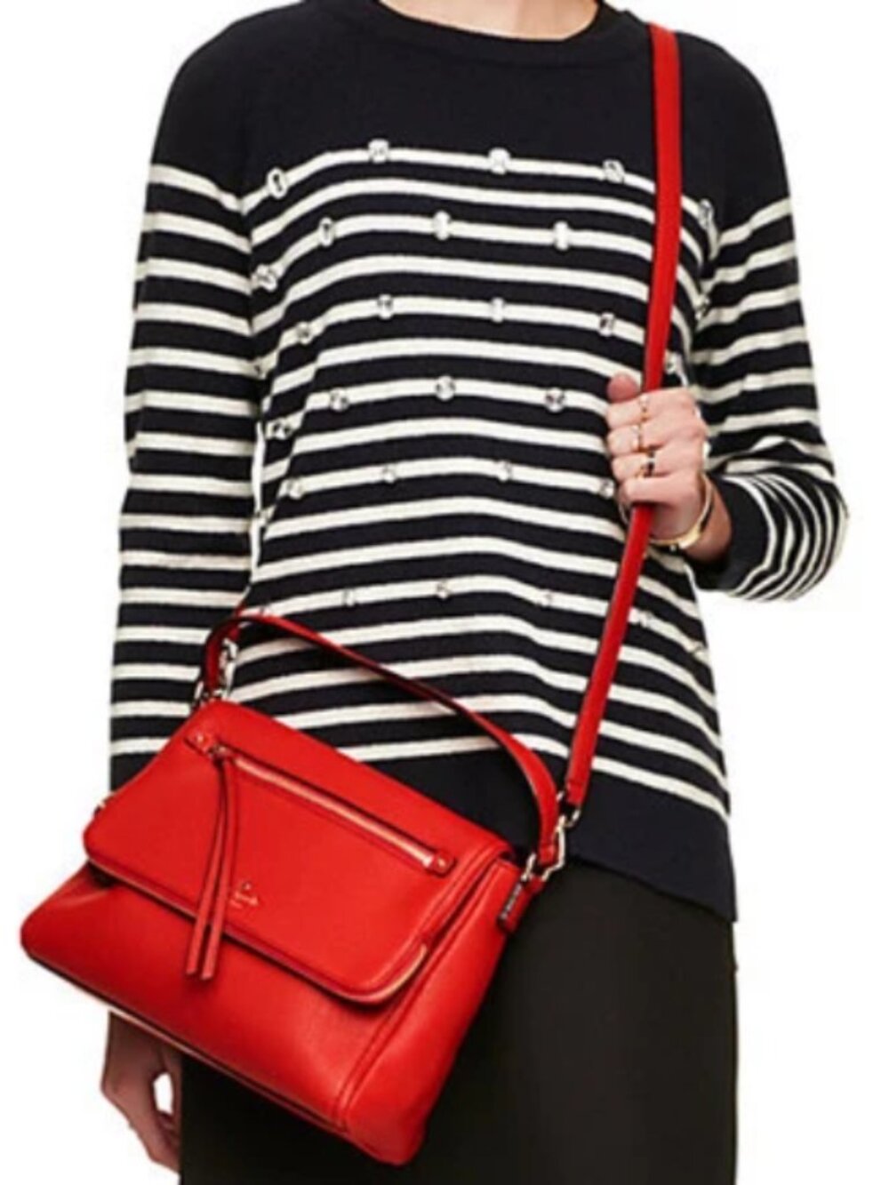 Kate Spade Cobble Hill Small Toddy Satchel Red